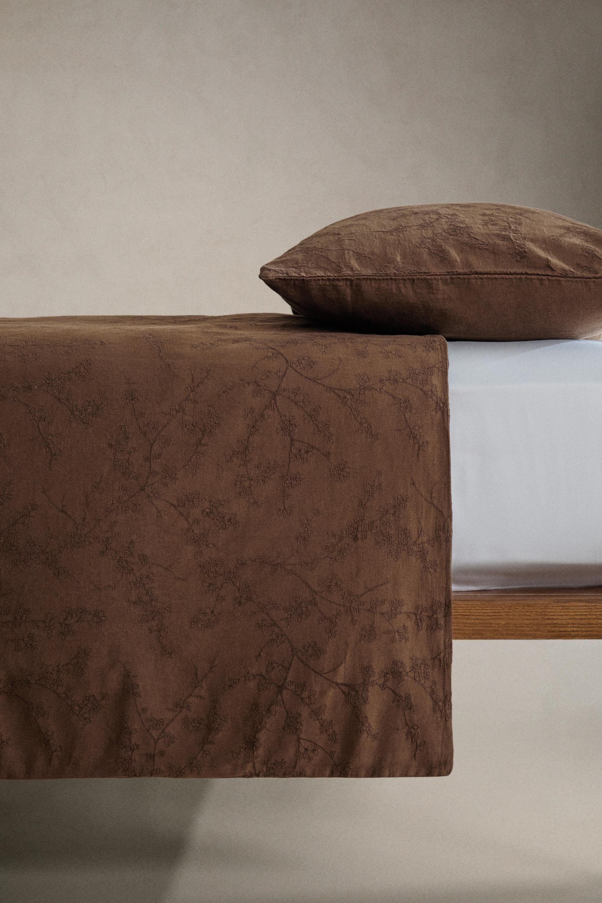 COTTON AND LINEN DUVET COVER